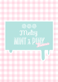Melty mint & pink