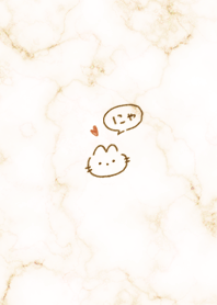 Hand-painted Nyanko beige04_02