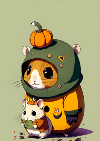 Halloween Hamster 412eba