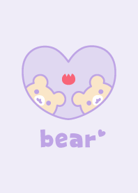 Bear Tulips - Purple