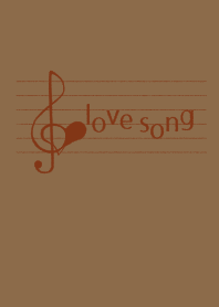 lovesong score Brick red