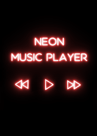 NEON MUSIC PLAYER - RED