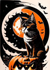 halloween cat aa4Eee