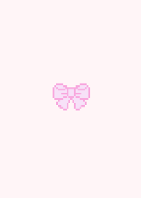 かわいいドットりぼん ♡ pink