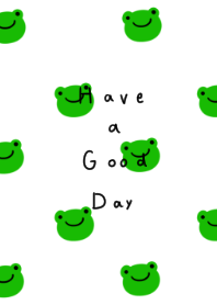 カエルだらけ。