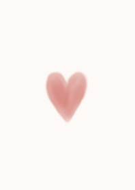 HEART / PINK BEIGE / PAINTS