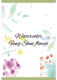 Yellow Green / Feng Shui Color Flower
