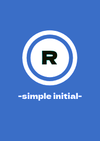 simple initial-R- THEME 33
