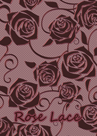 Rose Lace*Mauve pink