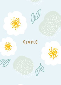 Flowers leaves stylish7 from Japan