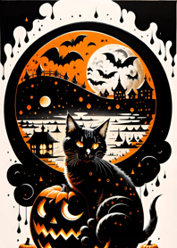 halloween cat b88D7e