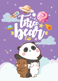 หมีเพื่อนรัก กาแล็กซี่ สีเลิฟไวโอเลท