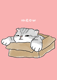 neko drawing3 - coral
