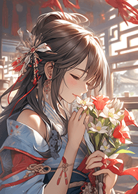 氣質優雅的花美女❤