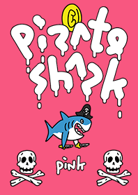 PIRATE SHARK pink.