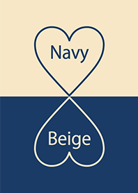 Navy & Beige Simple design 4