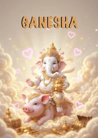 Ganesha Pig Year Money Rich