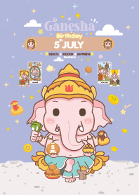 Ganesha x July 5 Birthday