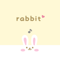 兔子. 音符 [黃色]