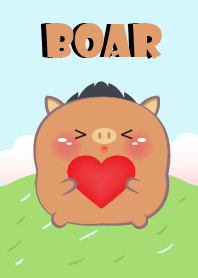 Cute Chubby Boar  Theme