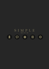 MATTE BLACK - CIRCLE ICON 19