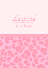 Leopard Two tone pink