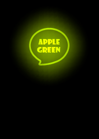 Love Apple Green Neon Theme