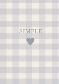 SIMPLE HEART:) check bluebeige