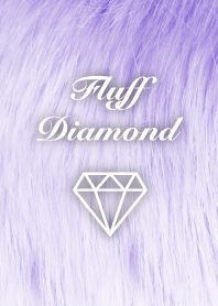 Fluff Diamond- Purple