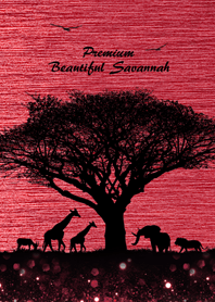 Premium Beautiful Savannah [red]