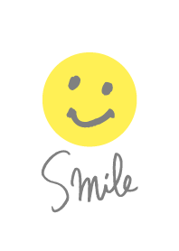 Smile - yellow -