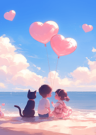 可愛小情侶の海邊渡假❤️