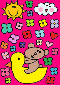 (Lilo duck x hot pink)