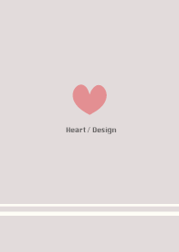 Heart / Design -pale-