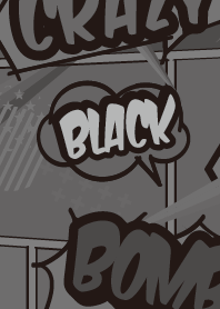 アメコミ／ポップ／ブラック