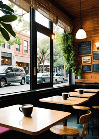 Cozy Coffee shop E84729