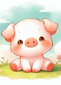 Cute little pig no.43