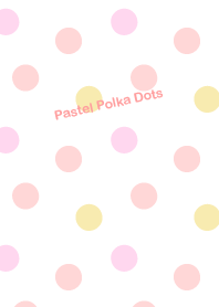 Pastel polka dots - Love