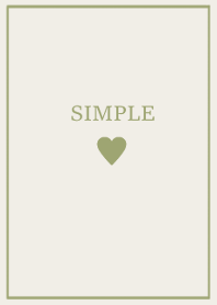 SIMPLE HEART = pistachio green=