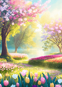 Beautiful real scenery(Spring-793)