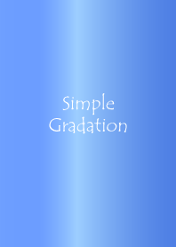 Simple Gradation -GlossyBlue 28-