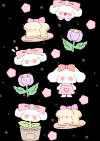 Little flower potted flower