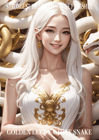 Golden Lucky White Snake 94