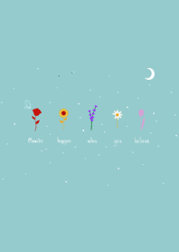 flowers for you (blue)