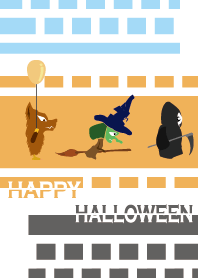 ekstamp Happy Halloween (bricks) NO.40
