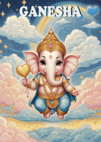 Ganesha, has a lot of wealth, rich, rich