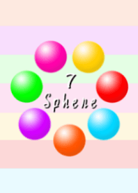 7 colors sphere