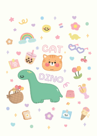 ไดโน แอนด์ แมวน่ารักแบบ 300%