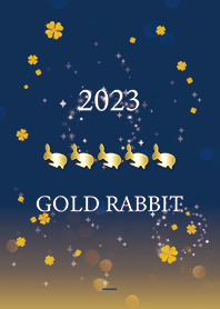 Navy : 2023 Gold Rabbit