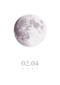 Moon - February 4th - White